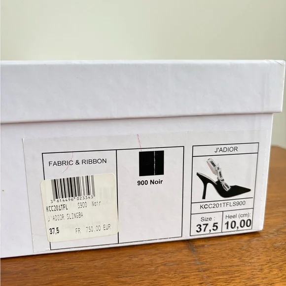 Dior Ribbon Slingback Heels - Picture 9 of 9